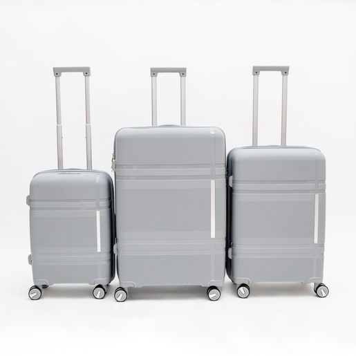 Bolzz Set kofera Voyage 3/1 grey BOLKOFVOGREY