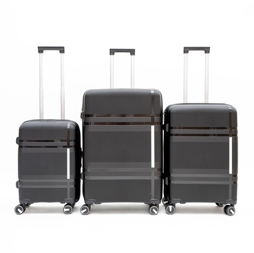 Bolzz Set kofera Voyage 3/1 black BOLKOFVOBLACK