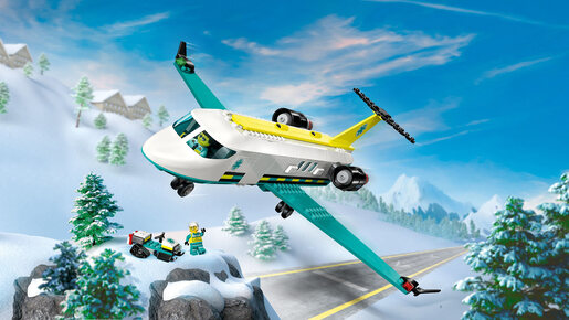 LEGO® City Avion zračne hitne pomoći 60465