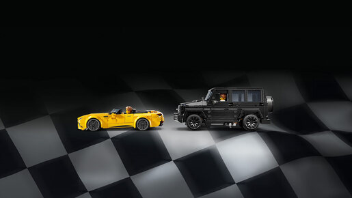 LEGO Mercedes-AMG G 63 i Mercedes-AMG SL 63 76924