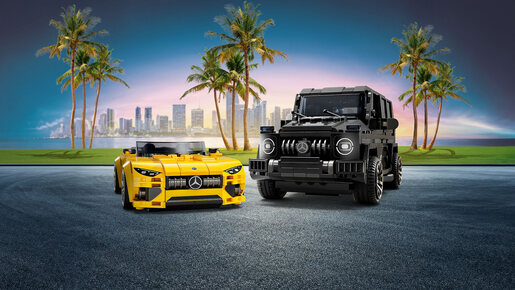 LEGO Mercedes-AMG G 63 i Mercedes-AMG SL 63 76924