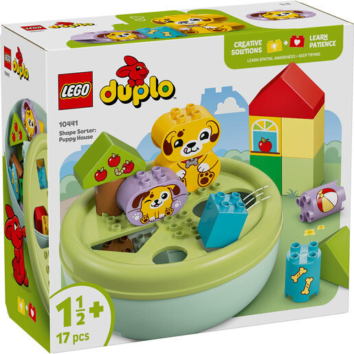 LEGO Razvrstavanje po oblicima: Kućica za kuce 10441