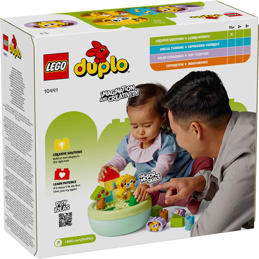 LEGO® DUPLO® Prepoznavanje oblika: kućica za psiće 10441