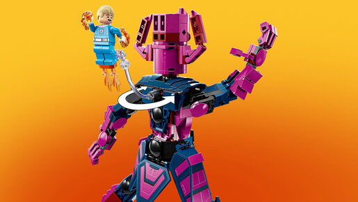 LEGO Fantastična četvorka protiv Galaktusa – figura za gradnju 76316
