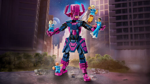 LEGO Fantastična četvorka protiv Galaktusa – figura za gradnju 76316