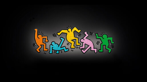 LEGO Kit Haring – Figure koje plešu 31216