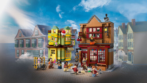 LEGO Prodavnica kvalitetnog pribora za kvidič™ i poslastičarnica 76452