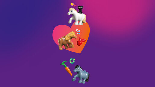 LEGO Ranč sa ponijima i štala 42654