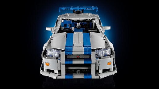 LEGO Nissan Skyline GT-R (R34) automobil iz Paklenih ulica 2 42210