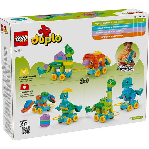 LEGO 3u1 Dinosaurusi na točkovima 10451