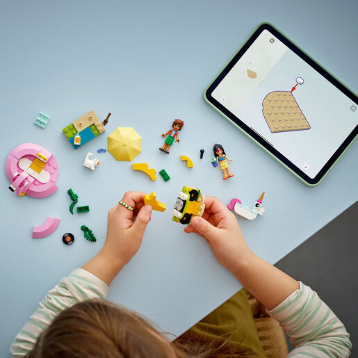 LEGO Zabava na bazenu s jednorogom i flamingom 42658