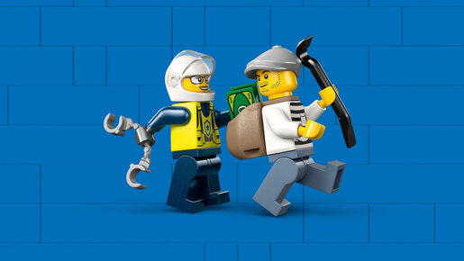 LEGO® City Potjera na policijskom motociklu 60455
