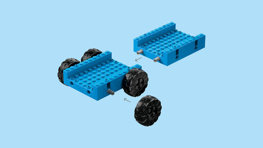LEGO Građevinski kamioni i kran sa kuglom 60391