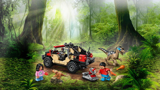 LEGO Bekstvo terencem od raptora 76972