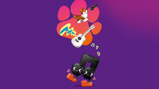 LEGO Muzička prodavnica i stan 42653