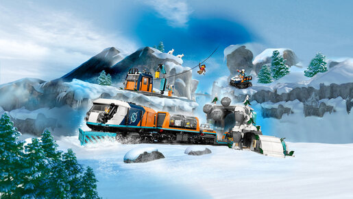 LEGO Arktički istraživački voz Polar Ekspres 60470