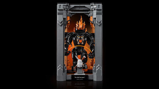 LEGO® Gospodar prstenova: Balrog™ u kutku među knjigama 10367