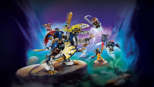 LEGO Odmetnikov mehanički zmaj 71843