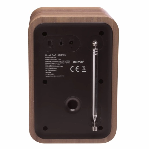 Denver DAB-48, Grey FM Radio