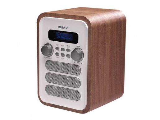 Denver DAB-48, White FM Radio