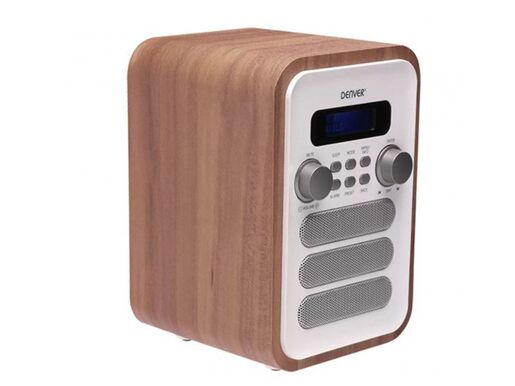 Denver DAB-48, White FM Radio