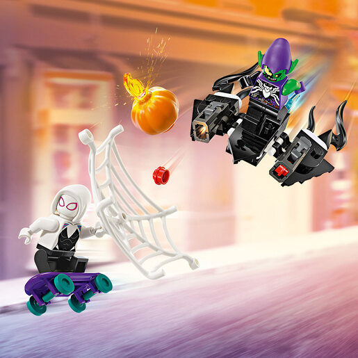 LEGO Spajdermenov trkački auto i venomizirani Zeleni Goblin 76279