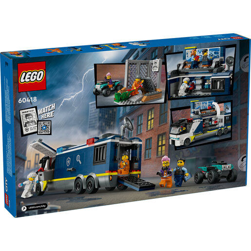 LEGO Policijski kamion – mobilna kriminalistička laboratorija 60418