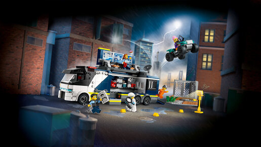 LEGO Policijski kamion – mobilna kriminalistička laboratorija 60418