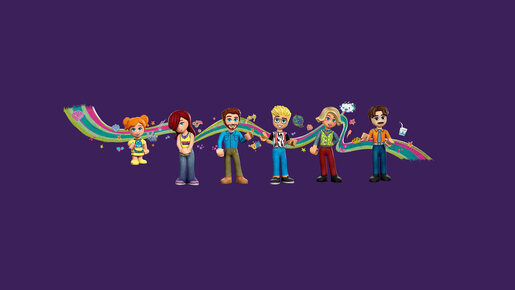 LEGO Porodične kuće Olija i Pejsli 42620