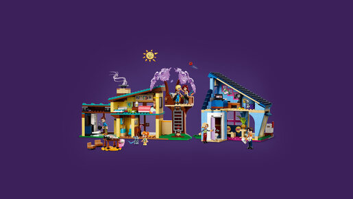 LEGO Porodične kuće Olija i Pejsli 42620