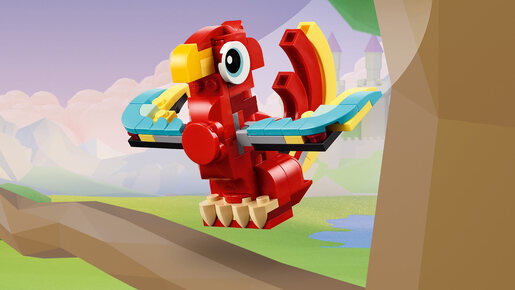 LEGO Crveni zmaj 31145