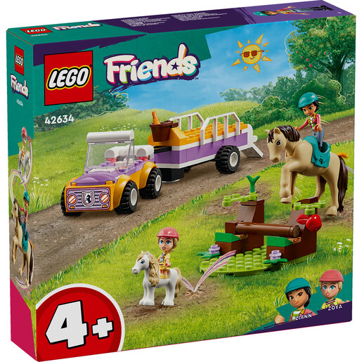 LEGO Prikolica za konje i ponije 42634