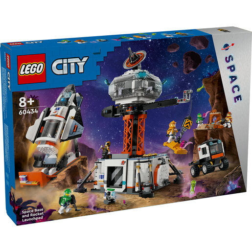 LEGO Svemirska baza i platforma za lansiranje rakete 60434