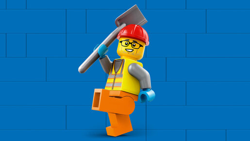 LEGO  Građevinski parni valjak 60401