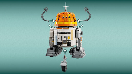 LEGO Čoper (C1-10P) Astromek droid 75416