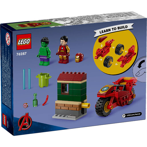 LEGO Ajronmen na motoru i Hulk 76287