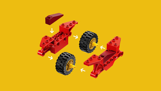 LEGO Ajronmen na motoru i Hulk 76287