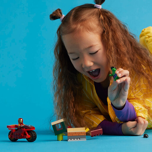 LEGO Ajronmen na motoru i Hulk 76287