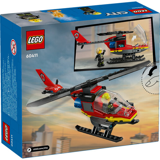 LEGO Vatrogasni helikopter za spasavanje 60411