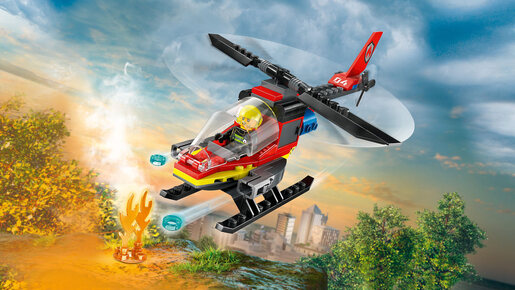 LEGO Vatrogasni helikopter za spasavanje 60411
