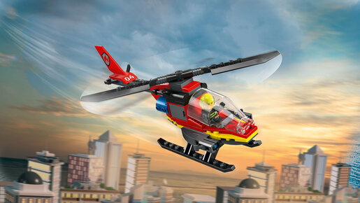 LEGO Vatrogasni helikopter za spasavanje 60411