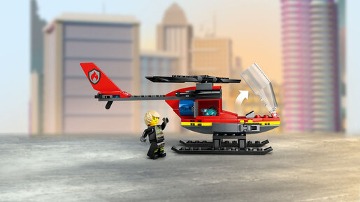 LEGO Vatrogasni helikopter za spasavanje 60411