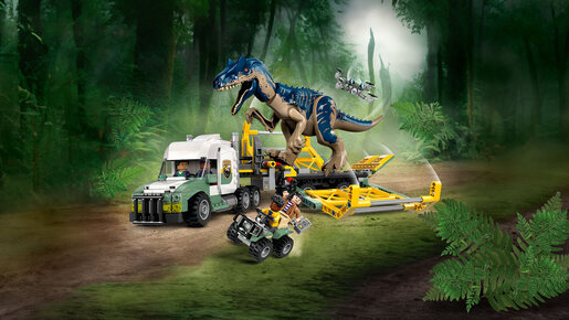 LEGO Misije Dinosaurus: Transporter alosaurusa 76966