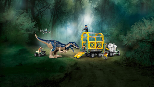 LEGO Misije Dinosaurus: Transporter alosaurusa 76966