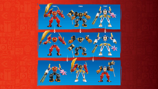 LEGO Kajev elementarni vatreni mek 71808