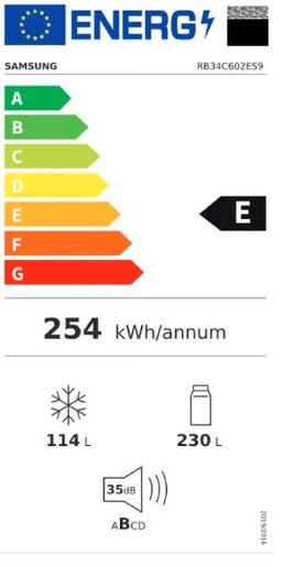 Samsung kombinovani frižider RB34C600ES9/EK