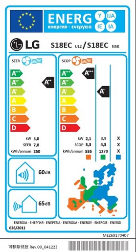 LG inverter klima uređaj Standard 2 Special S18EC