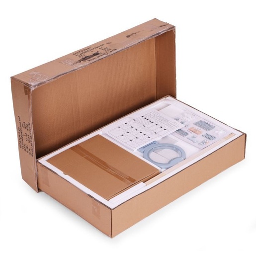 Eco Toys Drvena kuhinja za decu sa zvukovima, led svetlom,rernom,mašinom i kuhinjskim priborom TL403005