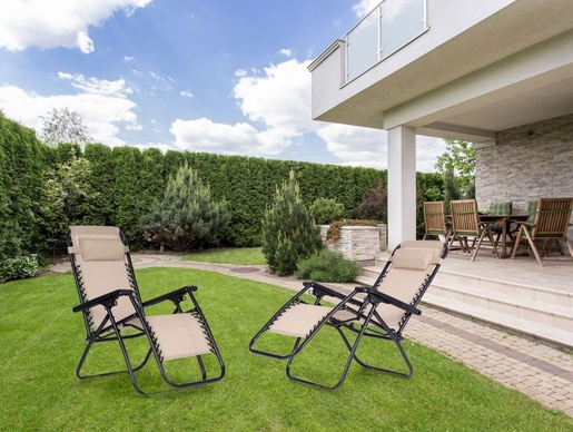 ModernHome BAŠTENSKA FOTELJA ZERO GRAVITY BEIGE ZRL009 BEIGE