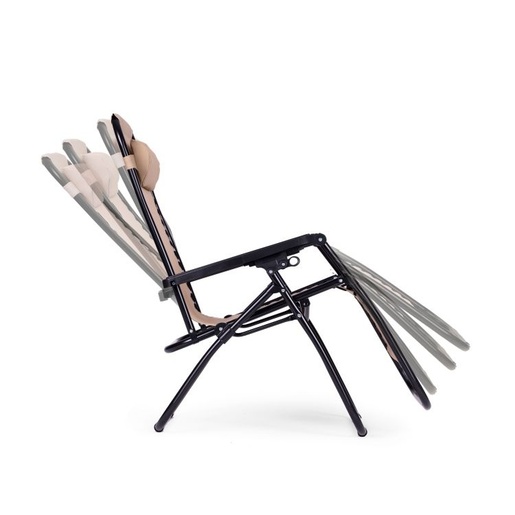 ModernHome BAŠTENSKA FOTELJA ZERO GRAVITY BEIGE ZRL009 BEIGE